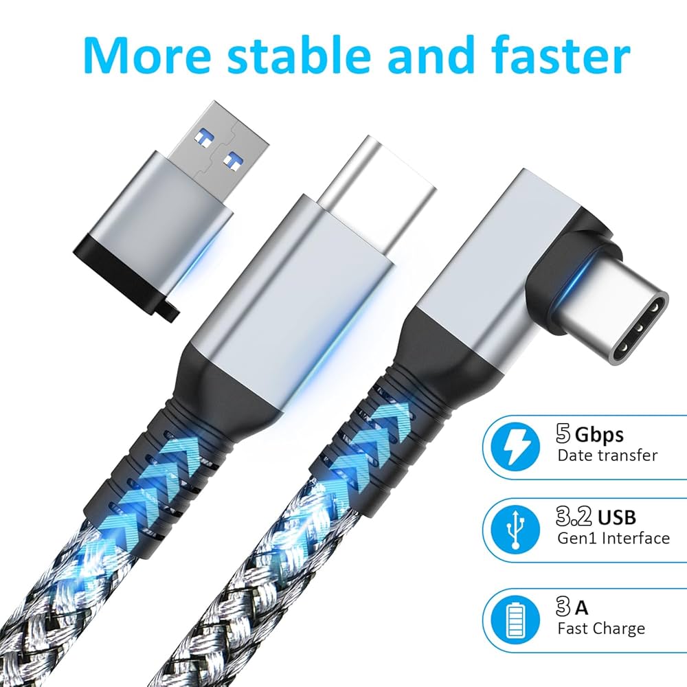  Quest 3 512GB VRヘッドセット + Link Cable Amazon.com: YRXVW Link Cable 10FT Compatible with Meta