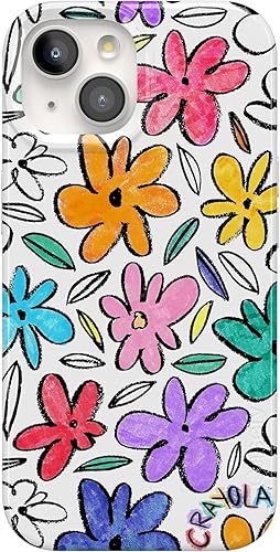 Casely Funda para iPhone 15  Fuera de las líneas  Estuche de marcador Crayola  Clásico