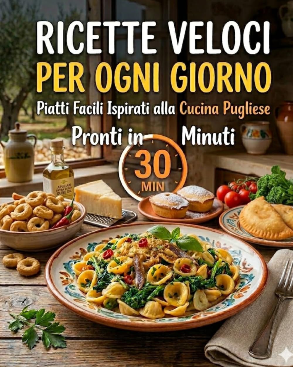 Ricette Veloci per Ogni Giorno: Piatti Facili Ispirati alla Cucina Pugliese – Pronti in 30 Minuti