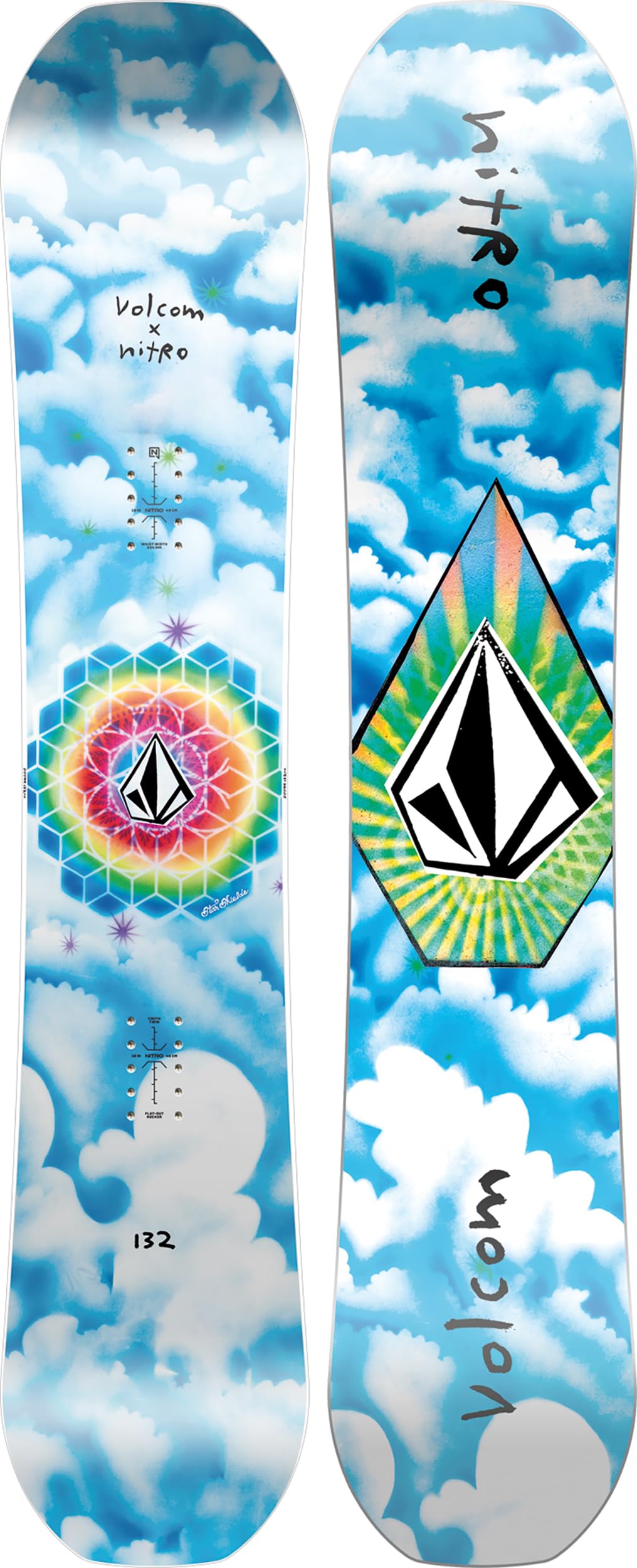 ト*ー様 Volcom x Nitro Ripper 121cm Nitro Ripper x Volcom Snowboard - 2025 - Kids' - Kids