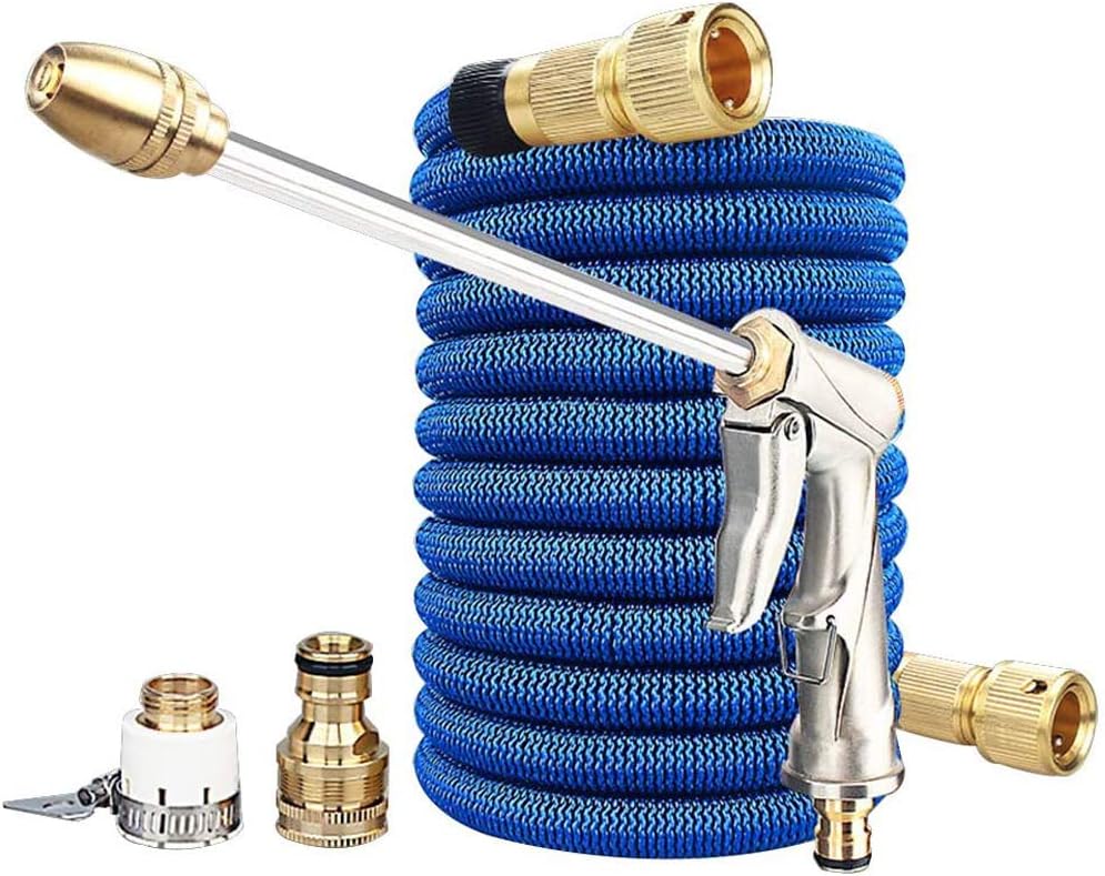 IVYRISE Garden Hose with High Pressure Water Gun Expandable