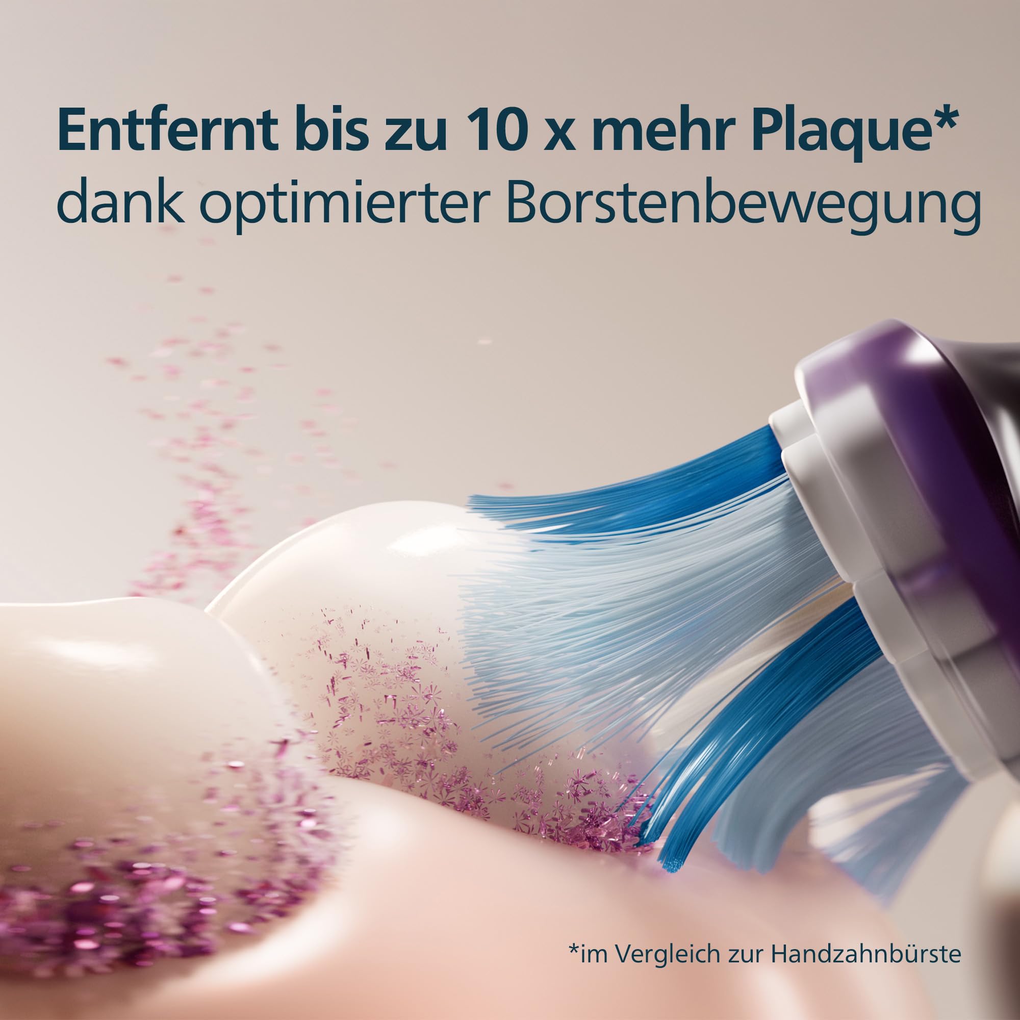 Philips Sonicare G3 Premium Gum Care, Original Ersatzbürstenköpfe, Schwarz, 6er-Pack, HX9056/88