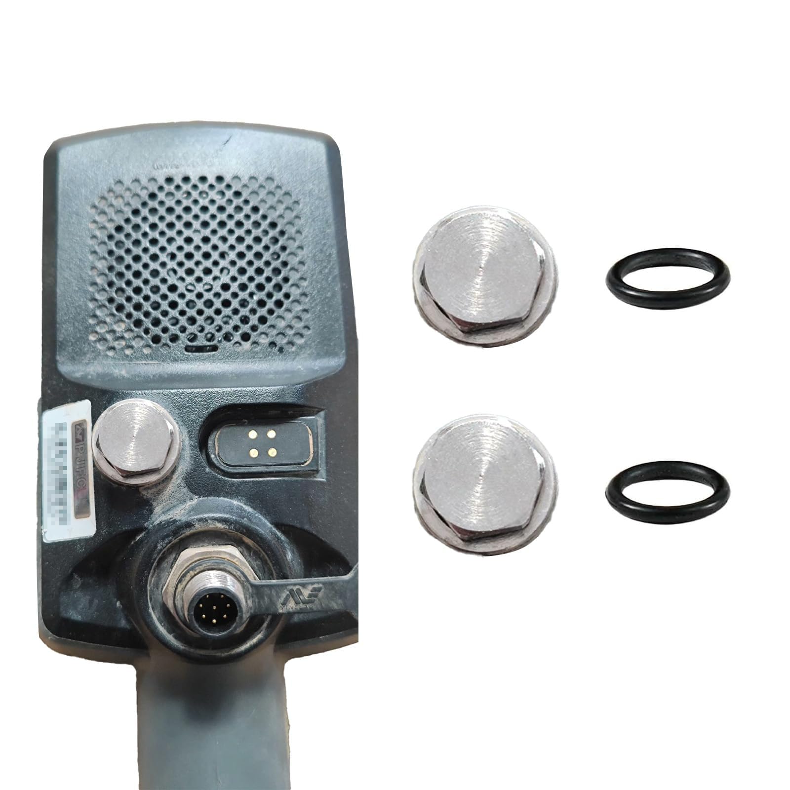 Capuchon acier inoxydable Minelab Equinox 800 - Lot de 2 protections de détection