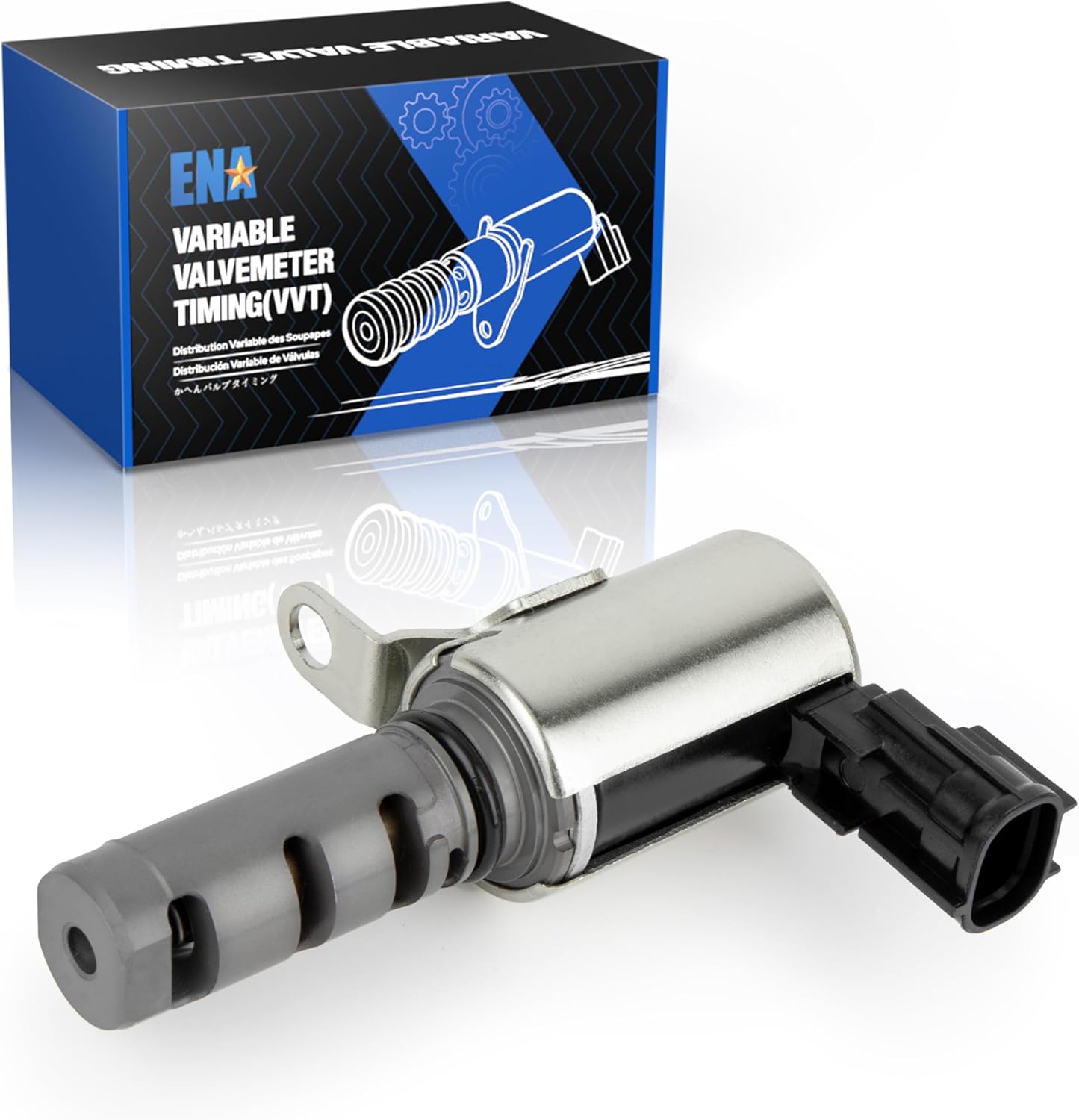 ENA Engine Variable Valve Timing Solenoid VVT Compatible with Subaru Outback Forester Impreza Legacy B9 Tribeca 2005-2012 Intake Exhaust Camshaft Position Actuator Solenoid for 917-246 Set of 1