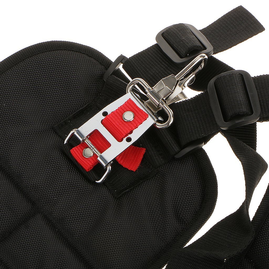 Strimmer Doppio Strap Strimmer Spalla Strap Strimmer Doppio Cinturino Bretelle Adatto a Tutti i Tipi di Tosaerba Nero