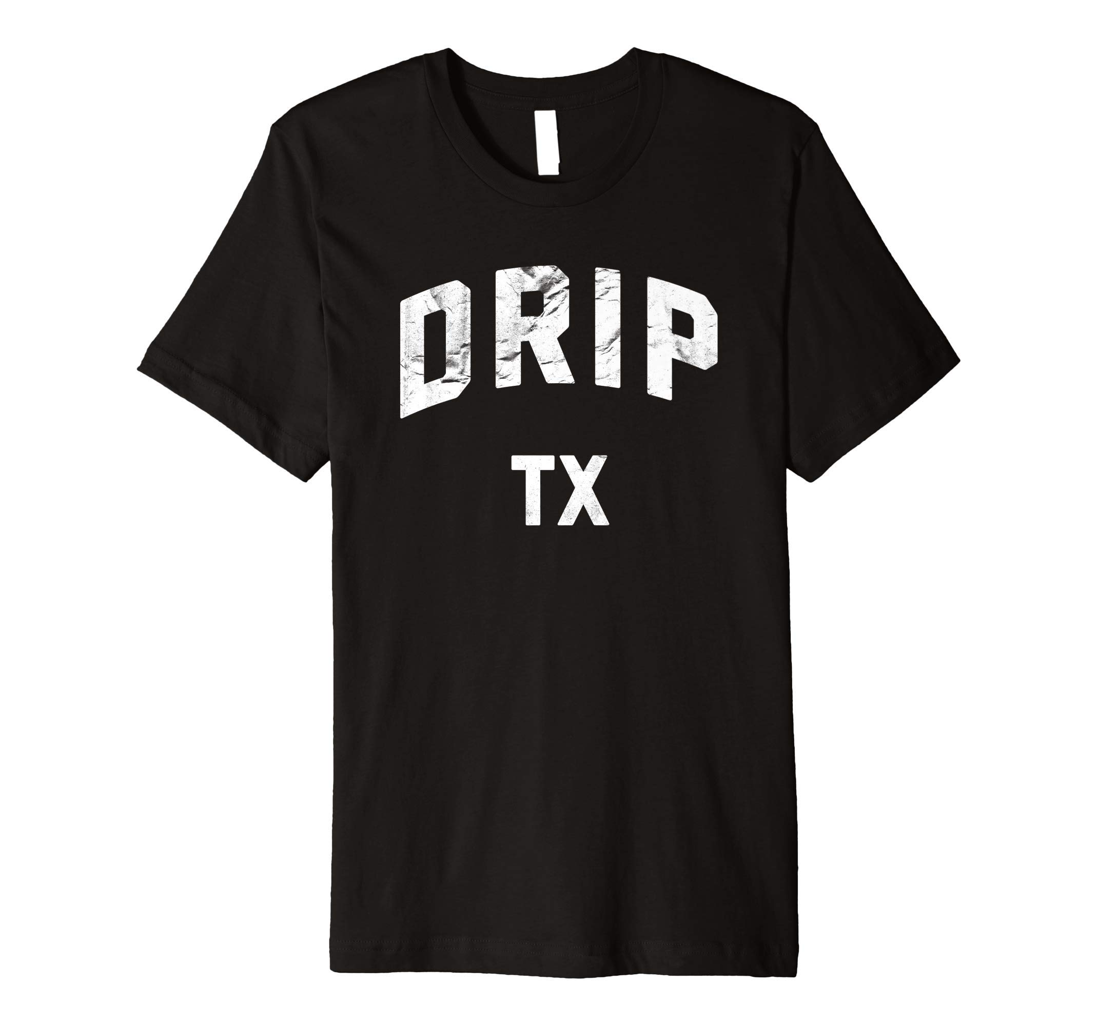 Texas FloGrace ApparelDripping Springs Novelty T-Shirt for Adults Kids Drip TX