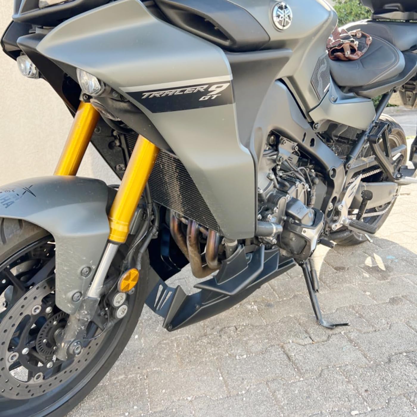 Carenado Inferior Motor Yamaha MT-09 SP 2021-2023 - Plástico ABS Negro Mate | Protección Y Estilo