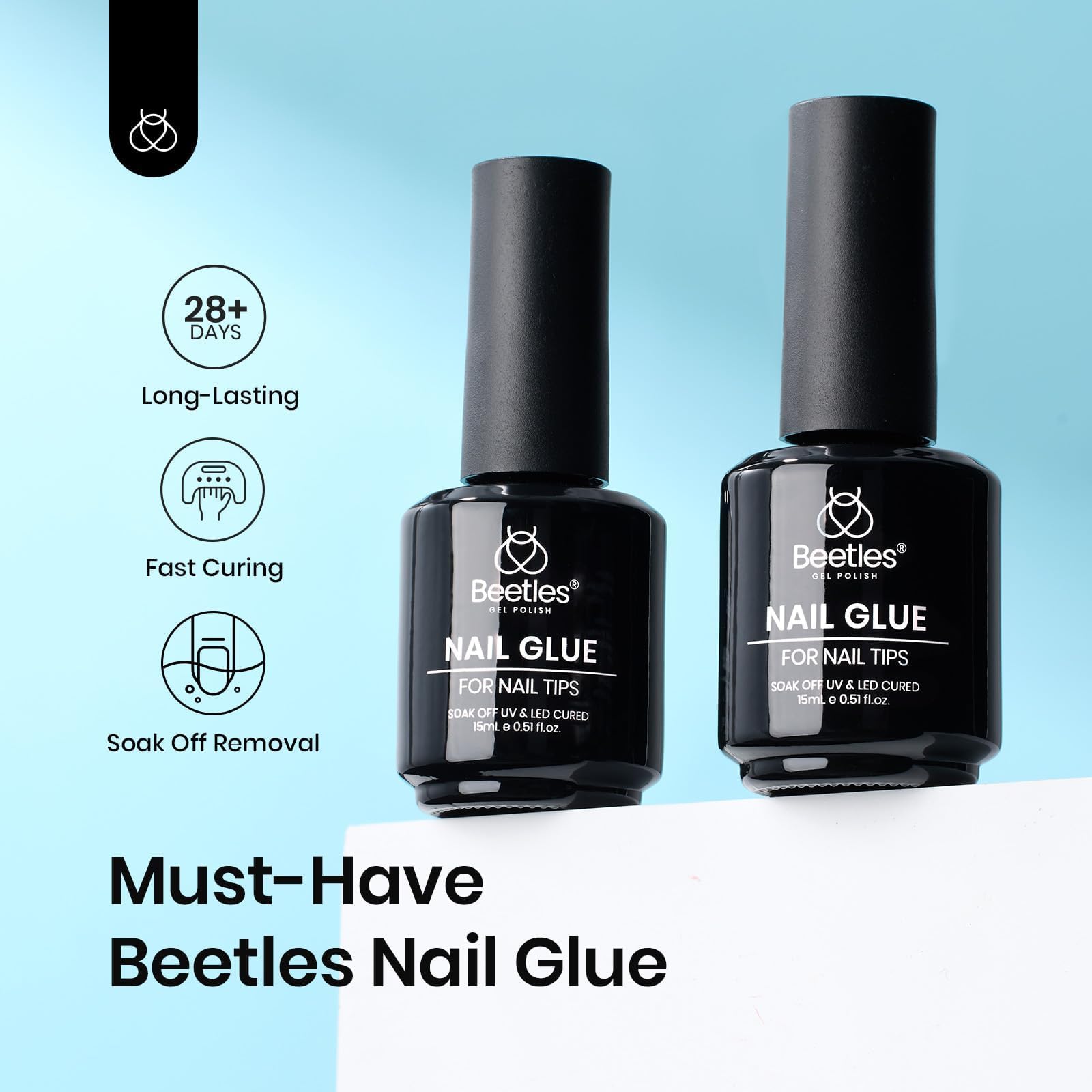 Beetles Gel Nail Glue - 9-in-1 Nail Tips -2 Beetles Gel Nail Glue - 9-in-1 Nail Tips -2