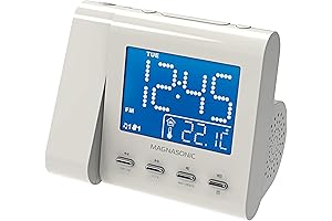 Magnasonic Electric Radio Alarm Clocks for Bedrooms
