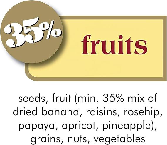 Versele Laga Exotic Fruit Exotic Feed For Birds 600 Gr