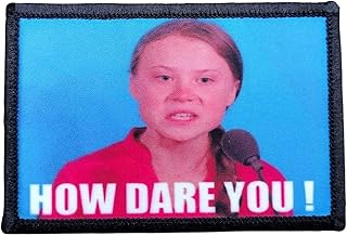 How Dare You Morale Patch Removable Hook and Loop for Molle Gear, Operator Hat, Rucksack, Pack Bag, Backpack, Made in The USA