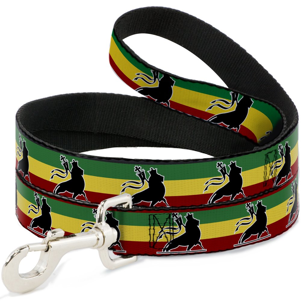 Laisse Lion de Zion Repeat Buckle Down pour chien 1m20 x 3,8cm