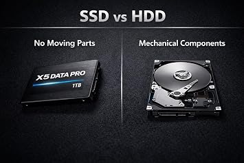 1TB 2.5 SATA III SSD (NOT NVMe/M.2) Budget Internal Solid State Drive for Laptop & Desktop Basic Performance Storage