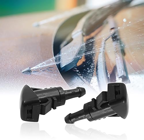 Miniatura 2 de X AUTOHAUX 2 unids 86636FG051 86636FG050 Boquillas de limpiaparabrisas delantero Jet para Subaru Impreza WRX STI 2008-2014