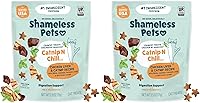 Vista 22 de Shameless Pets Golosinas para gatos con Catnip y pollo para la salud digestiva, crujientes