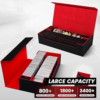 Amazon.com: Scimi Premium Trading Card Storage Case TCG Deck