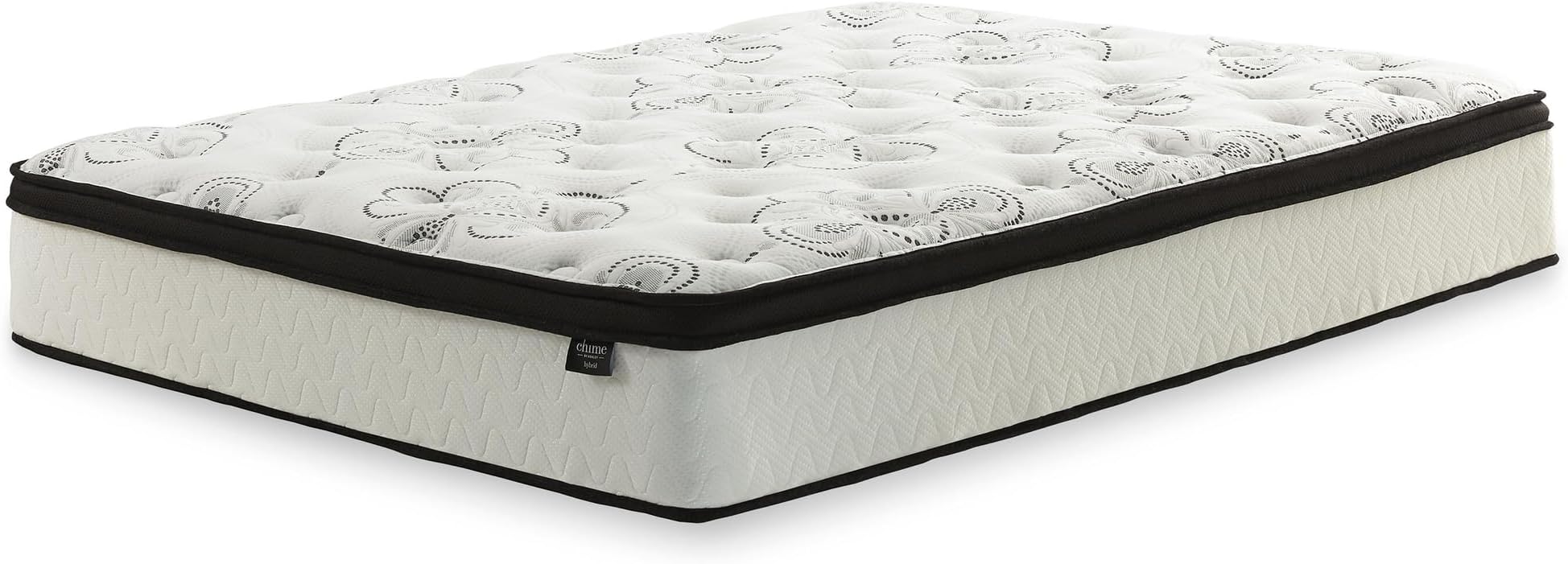 Signature Design by Ashley Chime Hybrid Queen 12" Mattress with Gel Memory Foam, Medium Firm, Pressure Relief, Fiberglass Free Mattress in a Box
