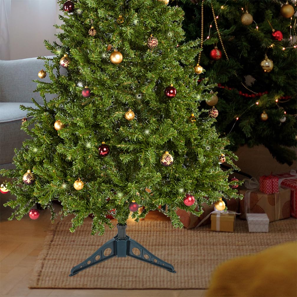 Veemoon 4pièces Support pour Sapin de Noël Stable Étagère de Support pour Sapin de Noël avec Design Épuré Facile à Installer sans Outils