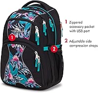 Vista 50 de Mochila para portátil High Sierra modelo Swerve, Azul marino), 53665-3404