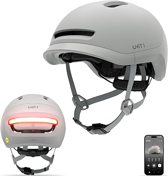 UNIT 1 NEON MIPS Smart Bike Helmet with Rear LED Light, Turn Signals, Brake Light & App Connectivity | NTA-8776 Certified Urban Cycling & E-Bike Helmet