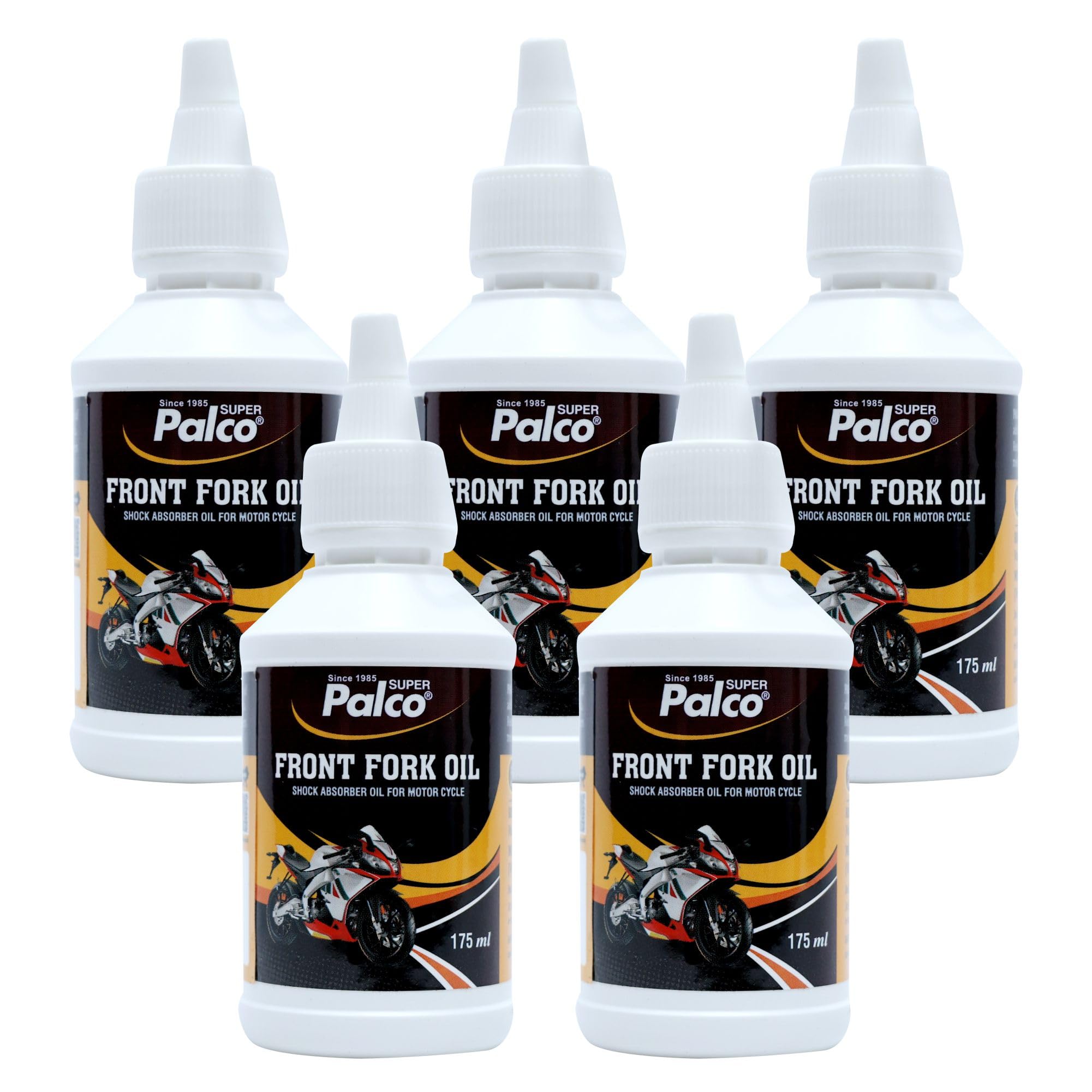 PALCO Front Fork Oil for Bike 175ml Shock Absorber Oil (Pack-5)