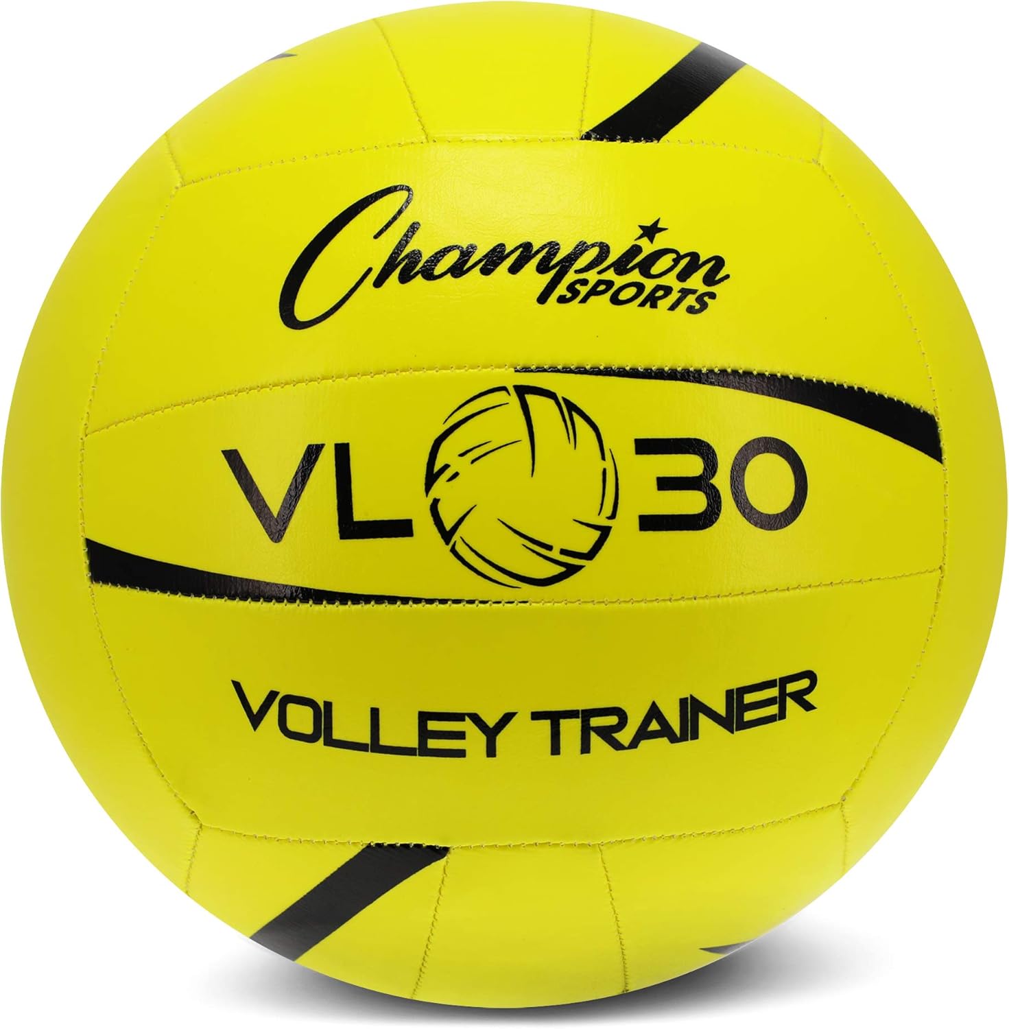 Champion Sports Training Volleyball, Indoor and Outdoor, with Soft, Hand-Sewn Nylon Panels - Multiple Styles