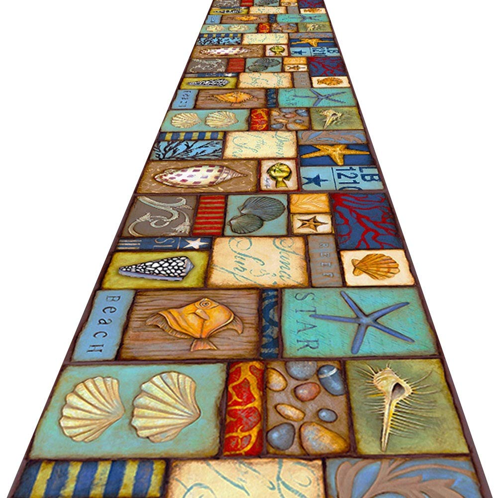 Alfombra de pasillo largo ZRUYI 0.6x3m: moqueta para entrada con talla personalizable