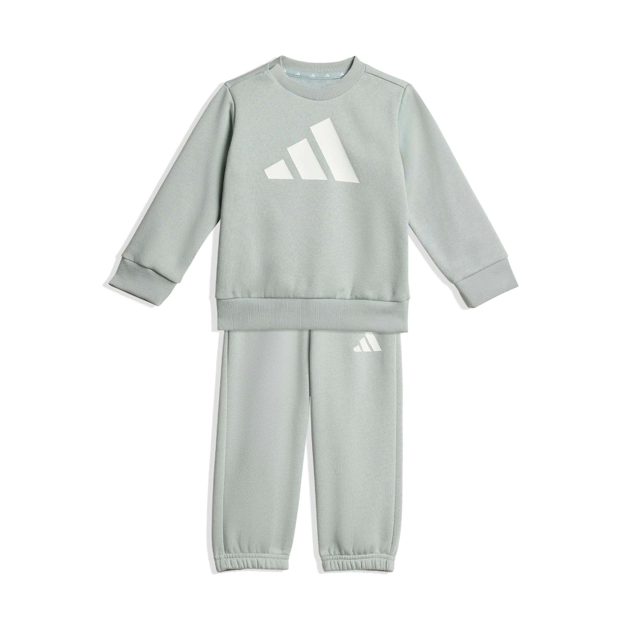 adidas Unisex Baby BIG LOGO ESSENTIALS JOGGER, Wonder Sage/white, 18-24 Months