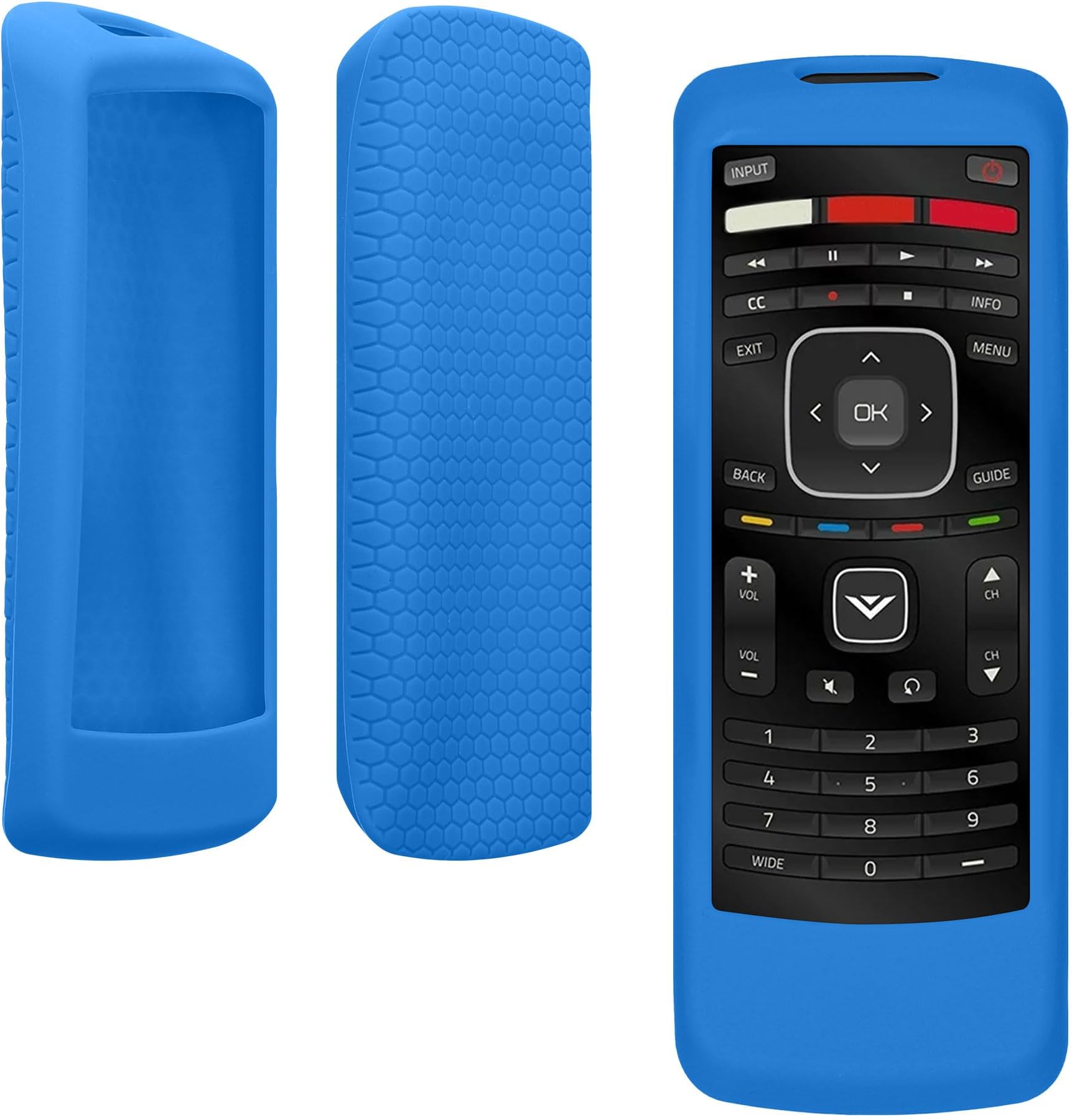 Case Compatible with VIZIO XRT112 Remote Case - Soft Silicone Cover for Remote Control - Dark Blue