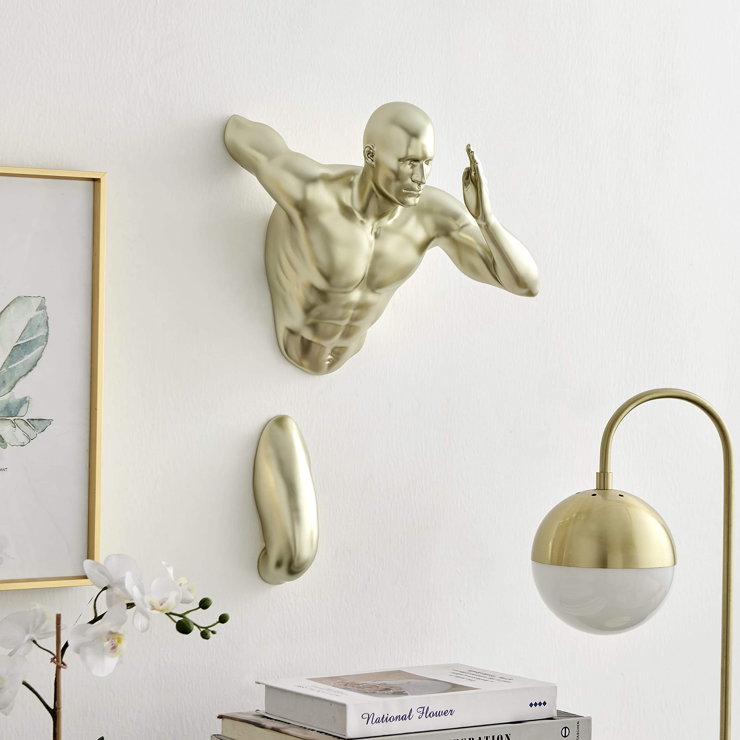 Amazon.co.jp: Finesse Decor ウォールランナー 3Dウォールアート
