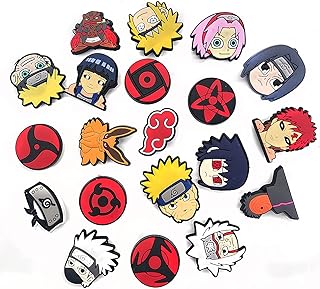 croc naruto charms