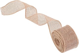 Christmas Ribbon Decor Xmas Ribbon DIY Craft Wrapping 5 Yards | Polyester Festive Trim, 1 Roll Per Pack, Portable and Easy to Store, for Gift Wrapping