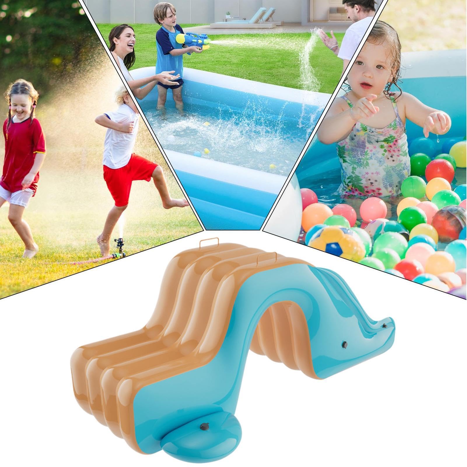 Toboggans Piscine Gonflables Jouet Aquatique De D'Eau Pour Les