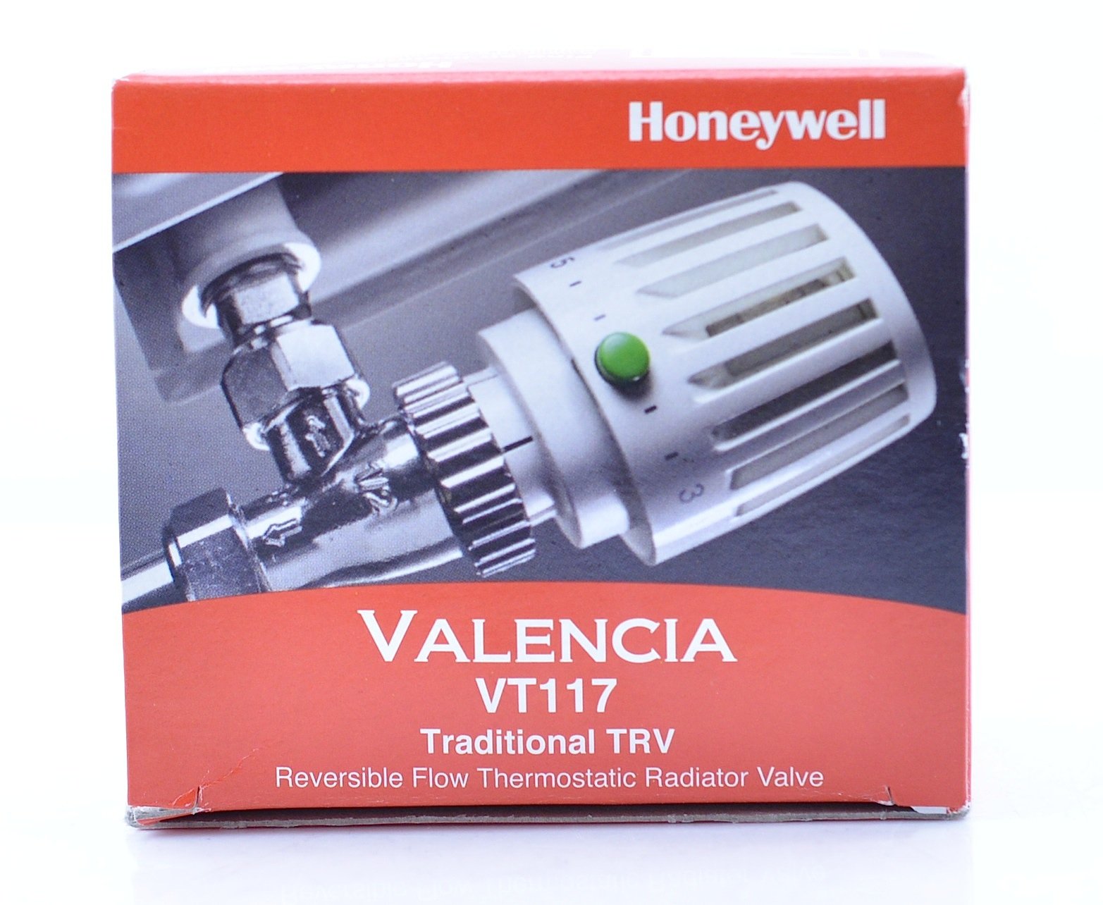 Honeywell VT117 Traditional TRV Angle, White, 15 mm