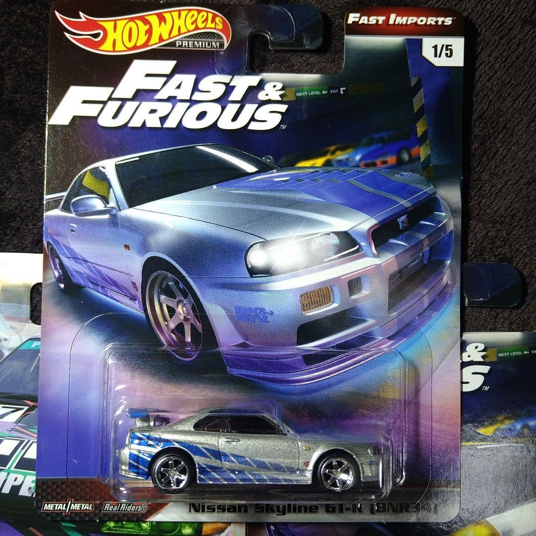 Amazon | ホットウィール ワイルドスピード SKYLINE GT-R 34 32 HKS