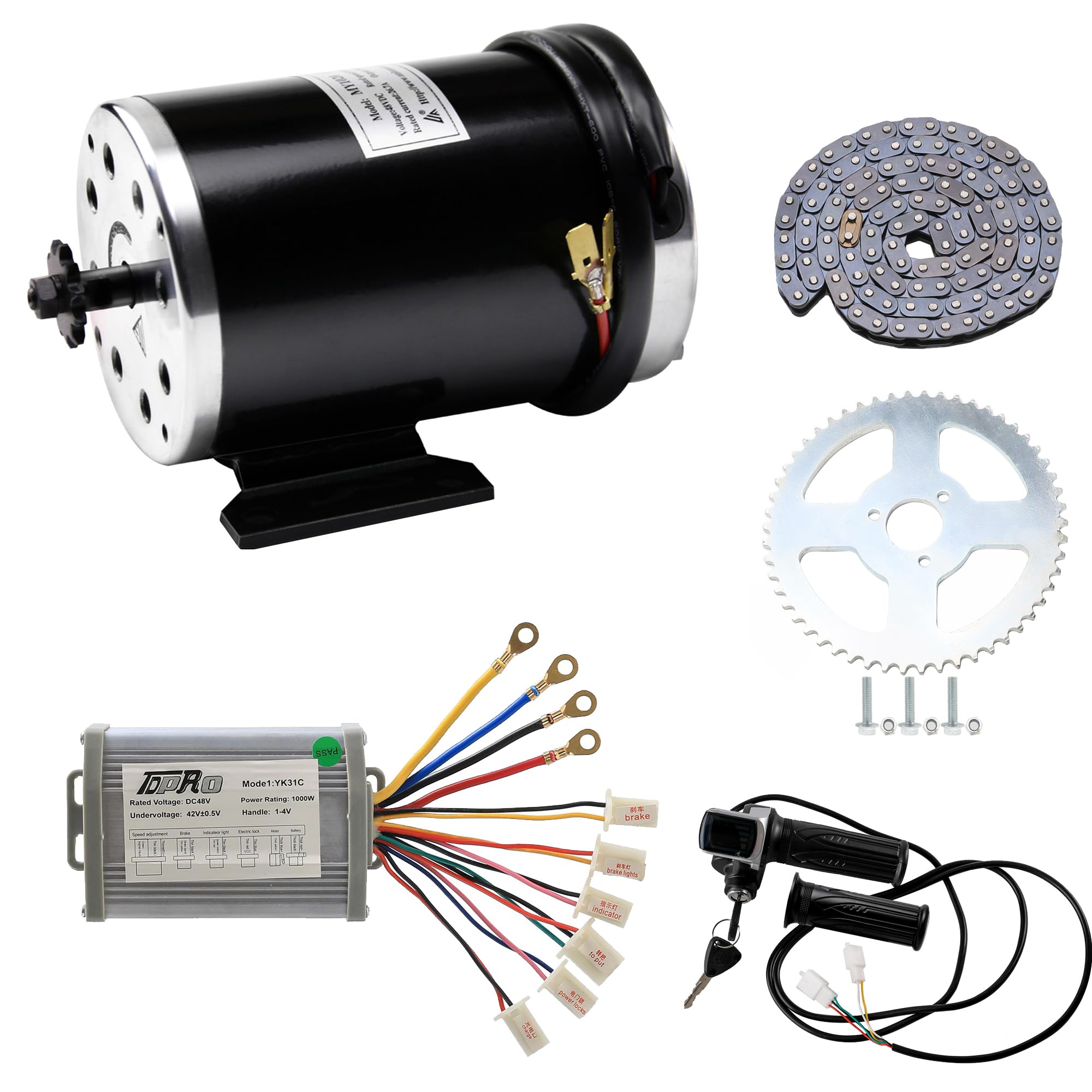 Amazon.com: YC Yier MY1020 1000W 48V Electric Motor with