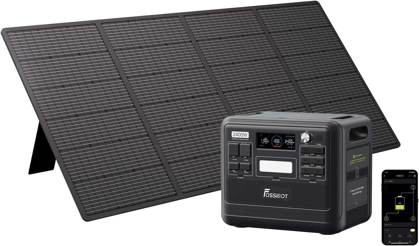 Generador Solar Portátil SWAREY 518Wh / 144000mAh – 230V 500W, Para Camping Y Hogar