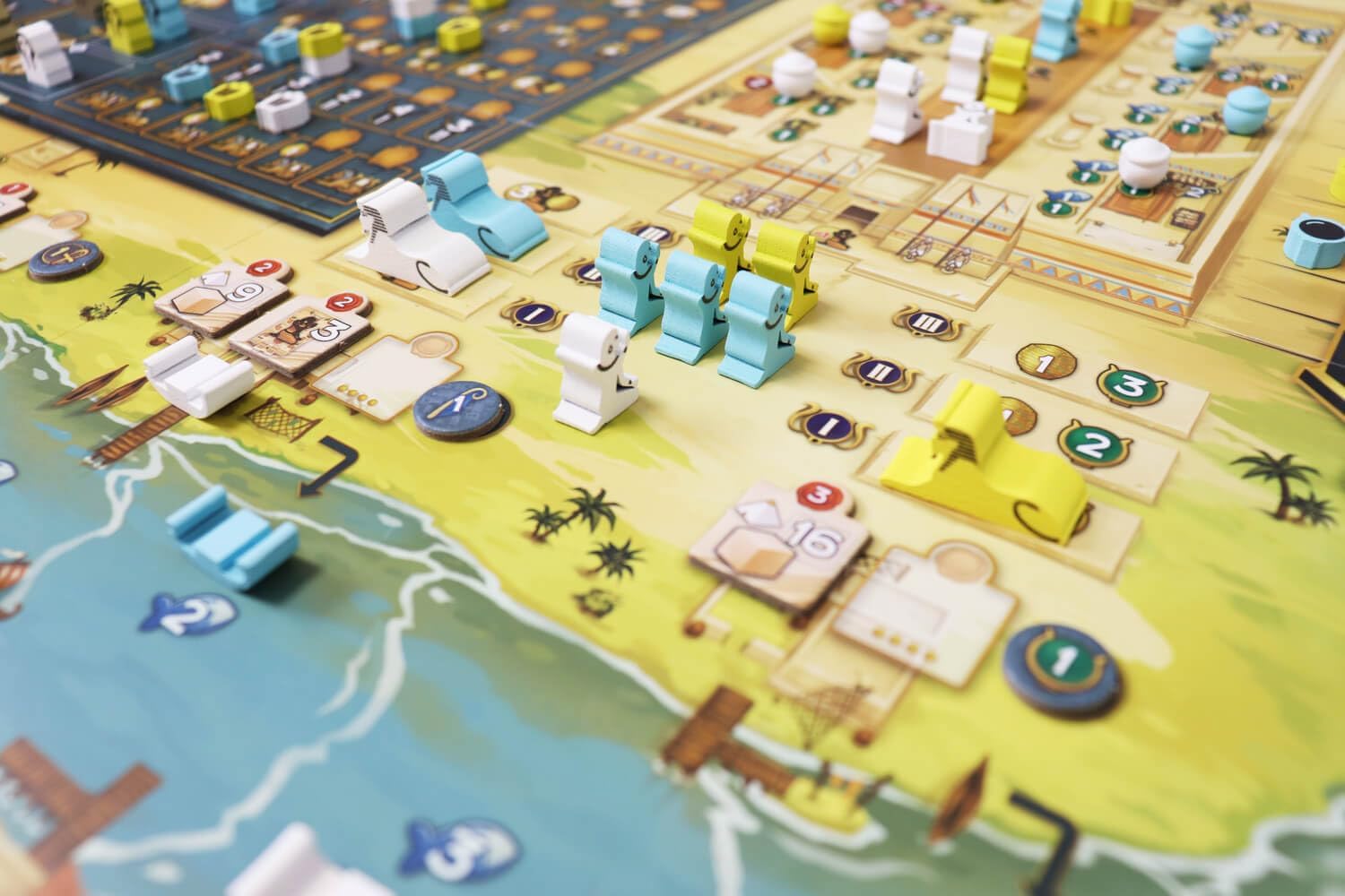 Men-Nefer Board Game - Journey Through Ancient Egypt! Worker Placement Strategy Game, Fun Family Game for Teens & Adults, Ages 14+, 1-4 Players, 60-120 Minute Playtime