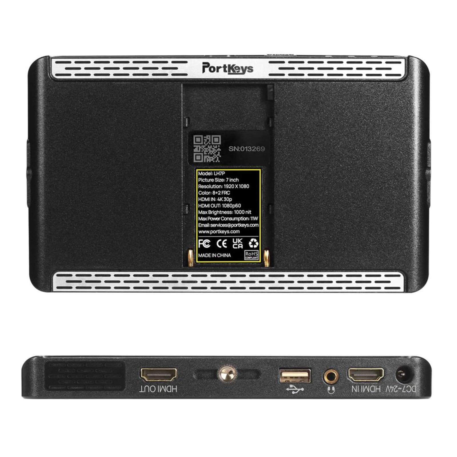 Amazon.com: Portkeys LH7P 7 inch Field Touchscreen Monitor