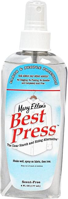 Best Press Clear Starch Alternative Scent Free