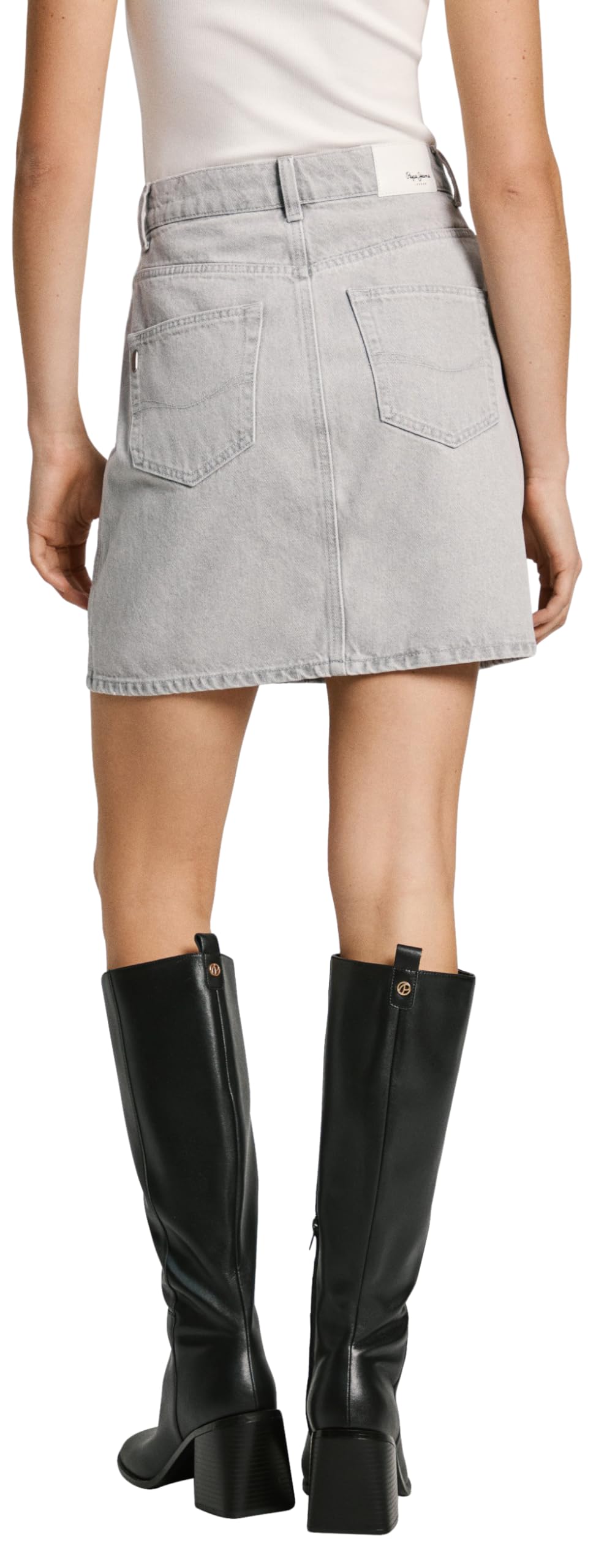 Pepe Jeans Mini Skirt HW Cloud Falda Mujer