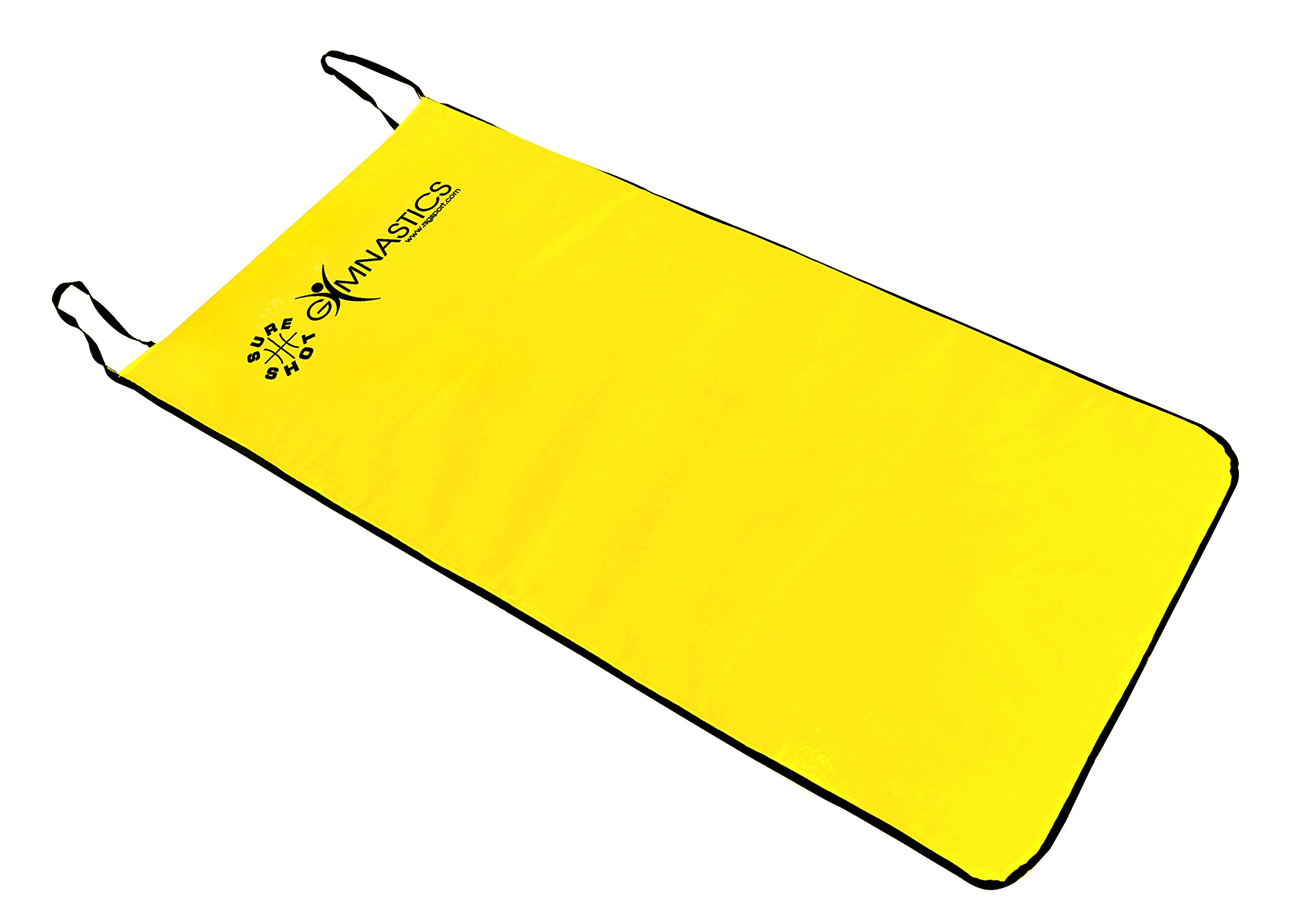 Sure Shot Non-Slip Aerobic Mat-Yellow, 1 0.5 m x 10 mm