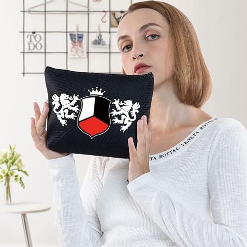 Miniatura 5 de BWWKTOP Bolsa de maquillaje cosmético de música latina para fanáticos de la banda de México, regalos de música, maquillaje con cremallera, bolsa de