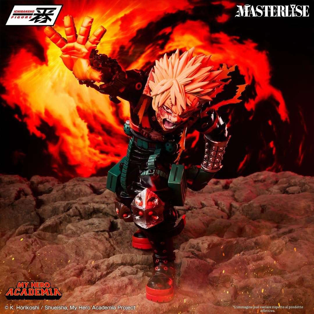 Ichibansho Katsuki Bakugo My Hero Academia Figure (8th) - Masterlise 16 cm IS69071P Multicolor - Personaggio da collezione - Ideale per gli appassionati di anime