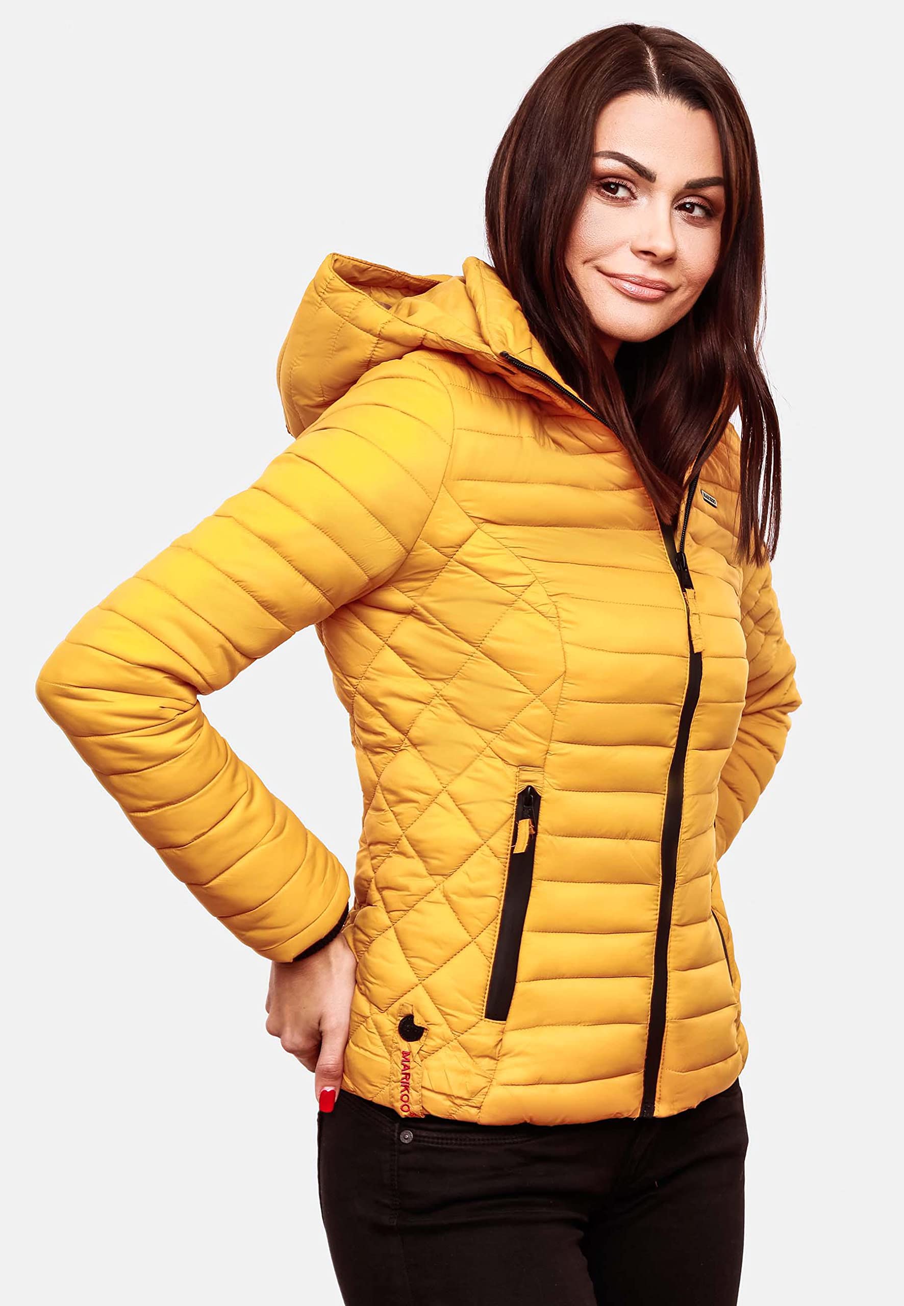 Marikoo Giacca Trapuntata Mezza Stagione da Donna Samtpfote XS-XXL
