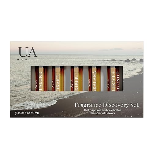 Paquete variado de bruma corporal y capilar de Hawaii, perfume para el cabello para una refresco ligero, hidratante, niebla corporal para mujeres y