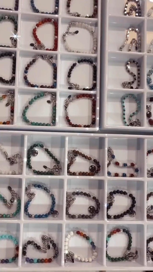 Pulsera con Piedras Naturales y Acero Inoxidable miniatura 7