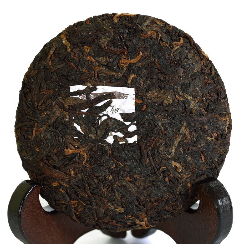 Puerh Tea - Ripe Pu erh Tee Cake 5pcs 100g Total 17.6oz 2018 Year Supreme Sticky Glutinous Rice Flavor - Chinese Yunnan Puer Pu'er Tea Pu-erh Tee