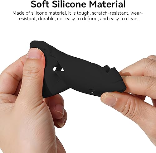 Miniatura 6 de Funda de silicona Pocket 3: Funda protectora Protector de lente compatible con cámara Vlogging DJI Osmo Pocket 3 Creator Combo Accesorios (negro)