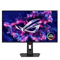 ASUS ROG Strix OLED XG27ACDMS, Monitor Gaming da 26,5″ QD-OLED (2560 x 1440), 0,03ms Response Time, 280 Hz, Compatibile con G-Sync, USB Type-C, HDMI, DisplayPort, DisplayWidget Center, Nero